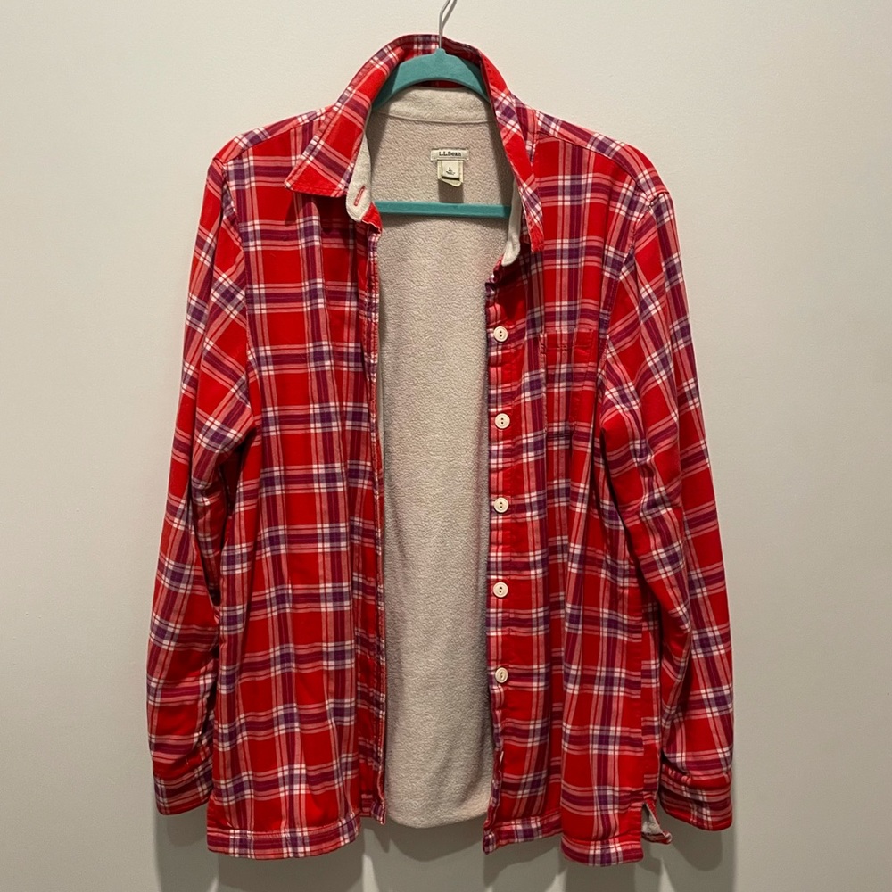 Fleece LLBean flannel